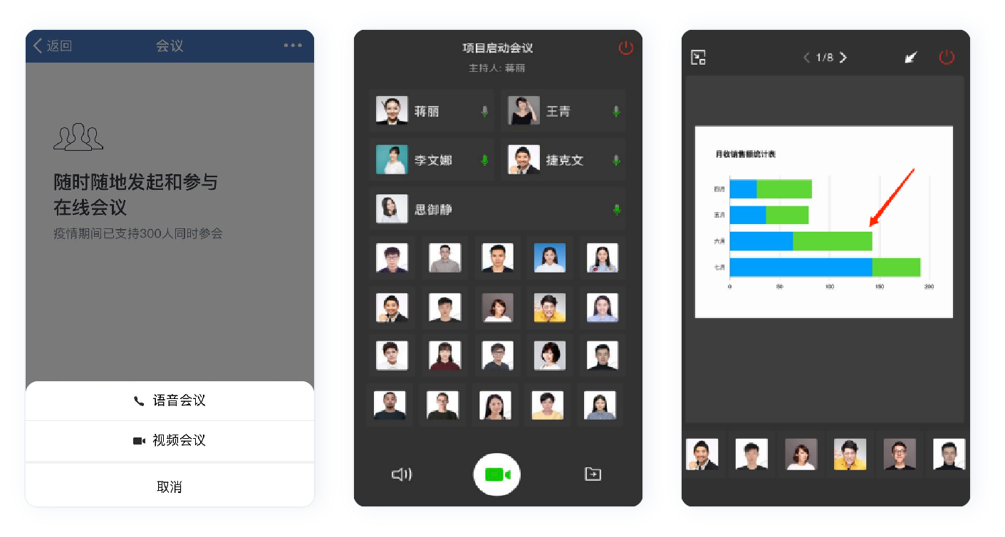 企业微信会议管理
