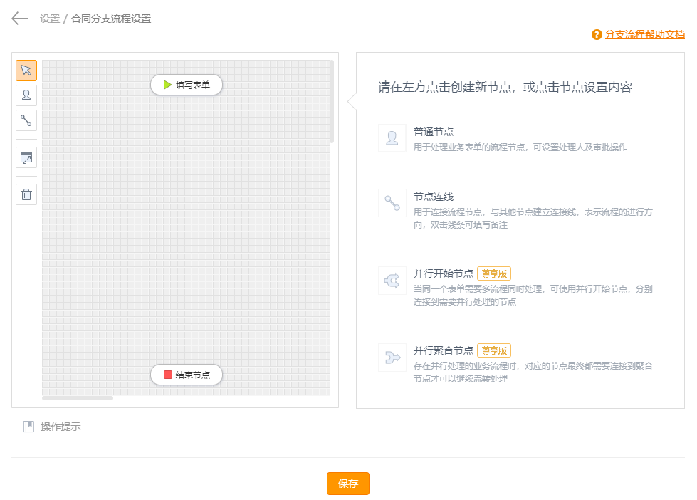 合同管理-分支流程