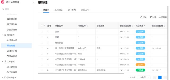 工程进度管理