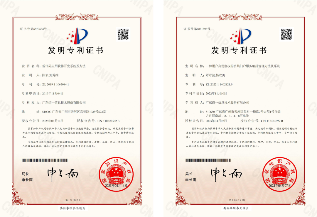 杏盛注册新获2项国家发明专利授权